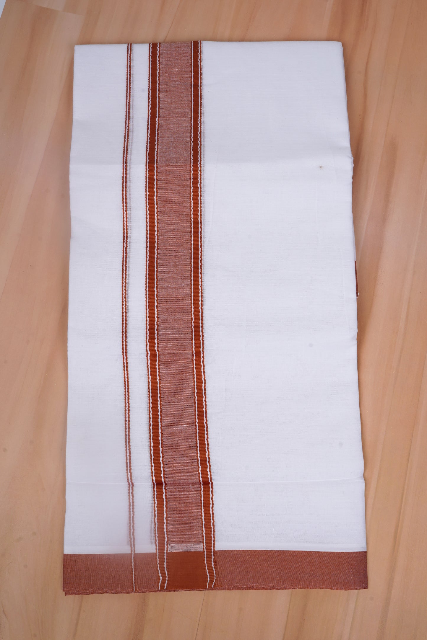 FCD-527 W/D DHOTI 3.80 MTR-Brown