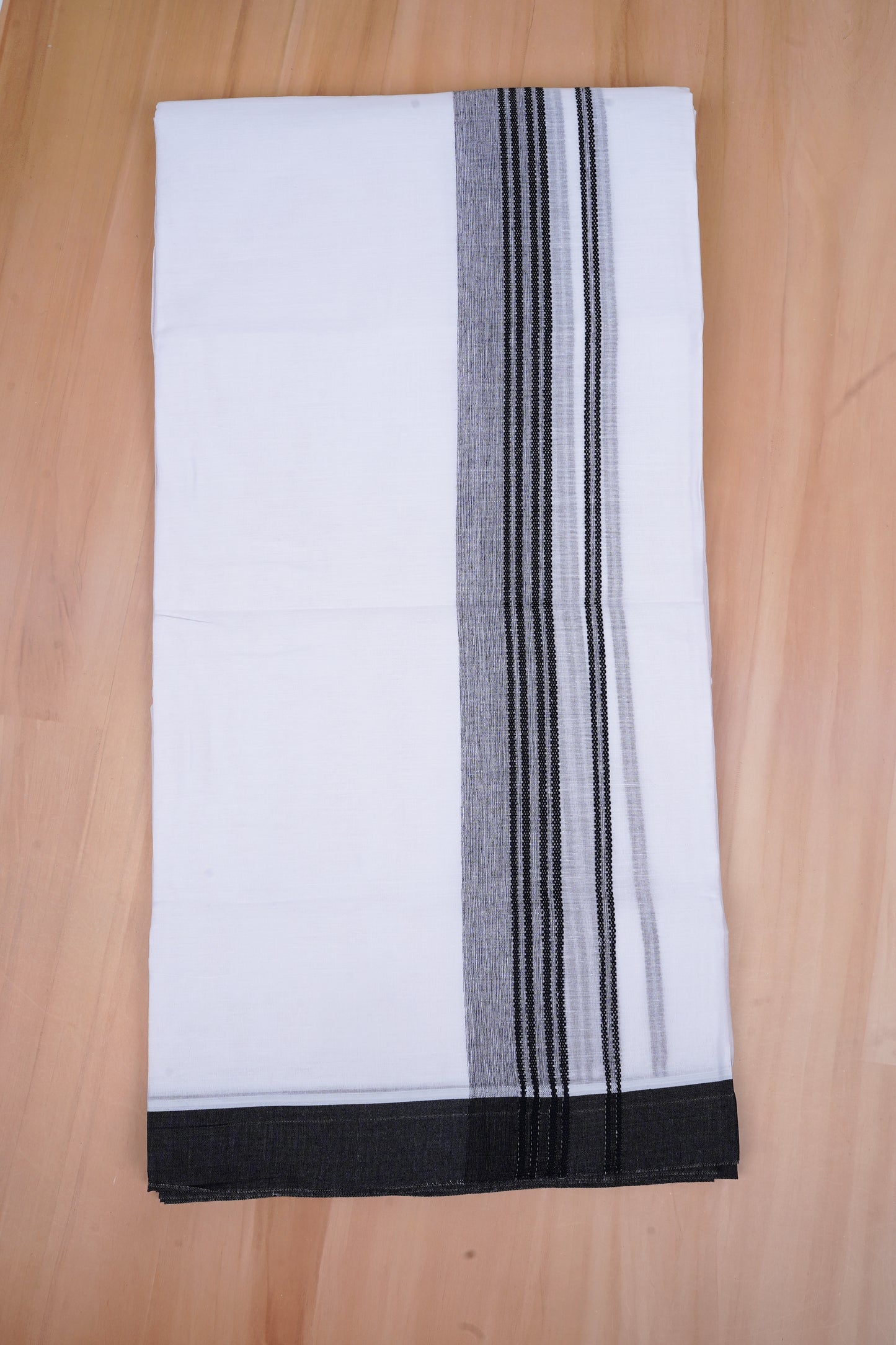 FCD-504 W/D DHOTI 3.80 MTR- Black