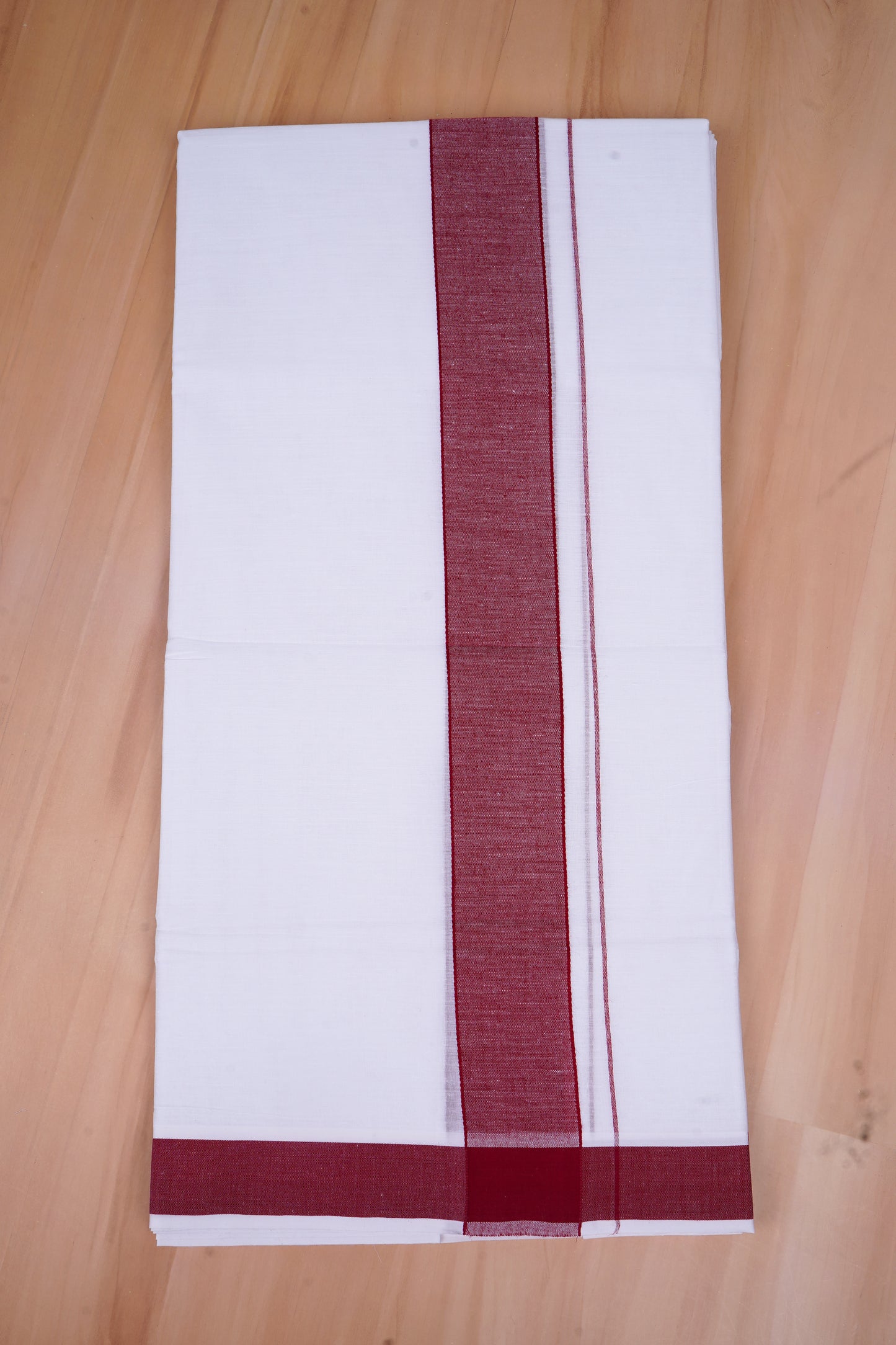 FCD-330 W/D DHOTI 3.80 MTR- Red