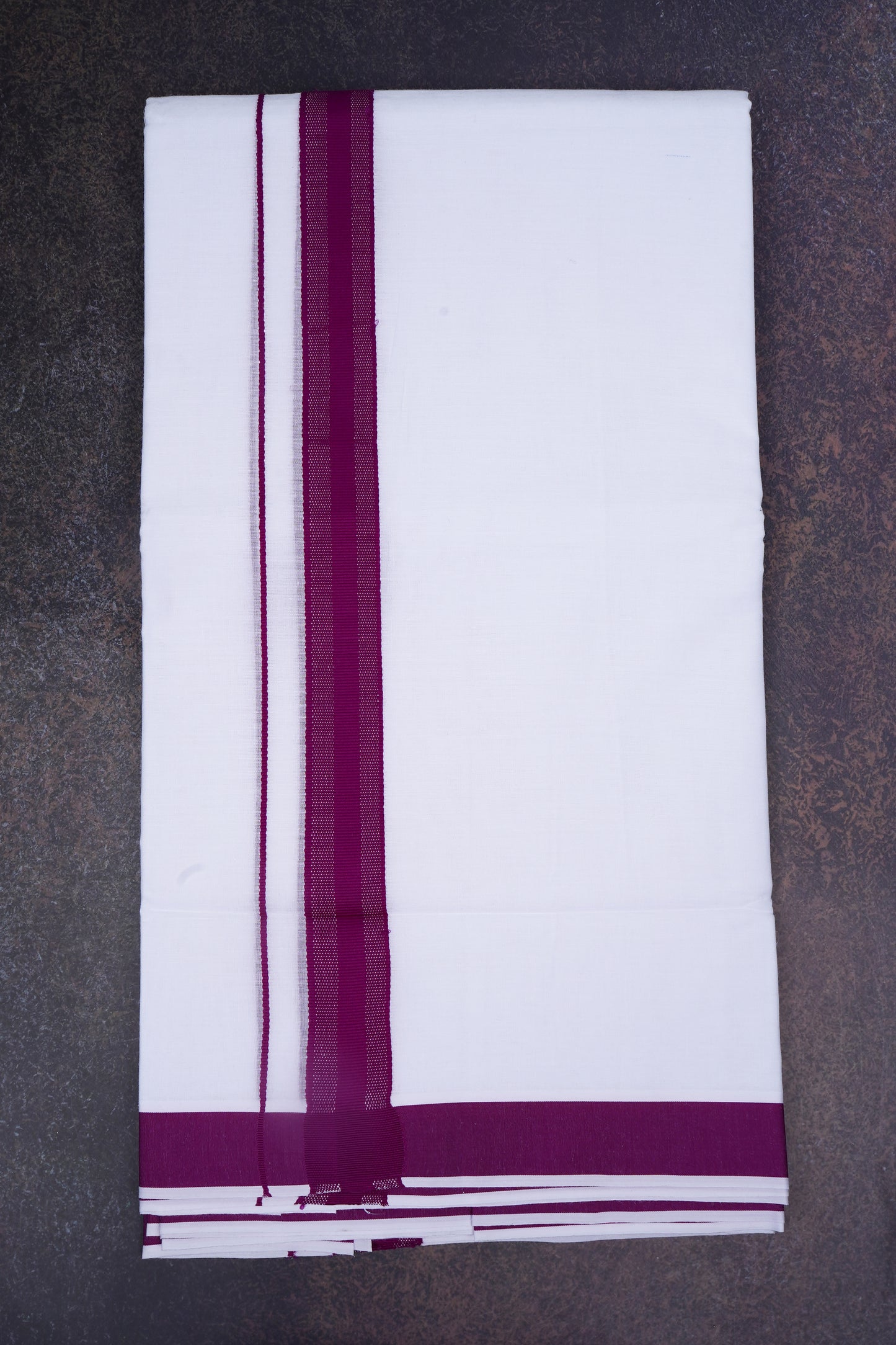 FD-177 W/D DHOTI 3.80 MTR-violet