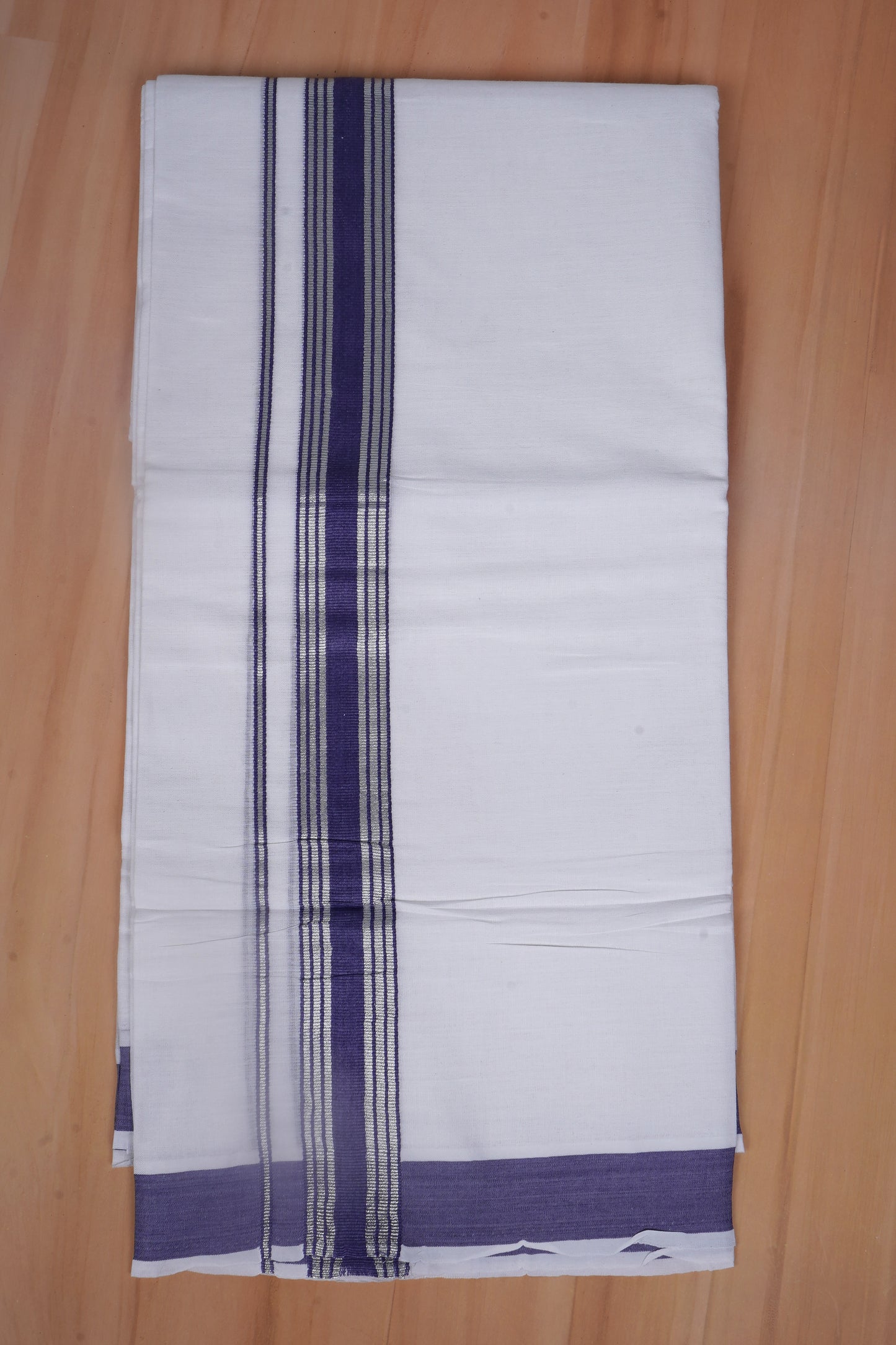 FCD-590 W/D DHOTI 3.80 MTR -Blue 1