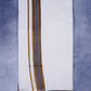 Feather Finish Cotton 2929 W/D Dhothie 3.80 MTR - Dark Maroon