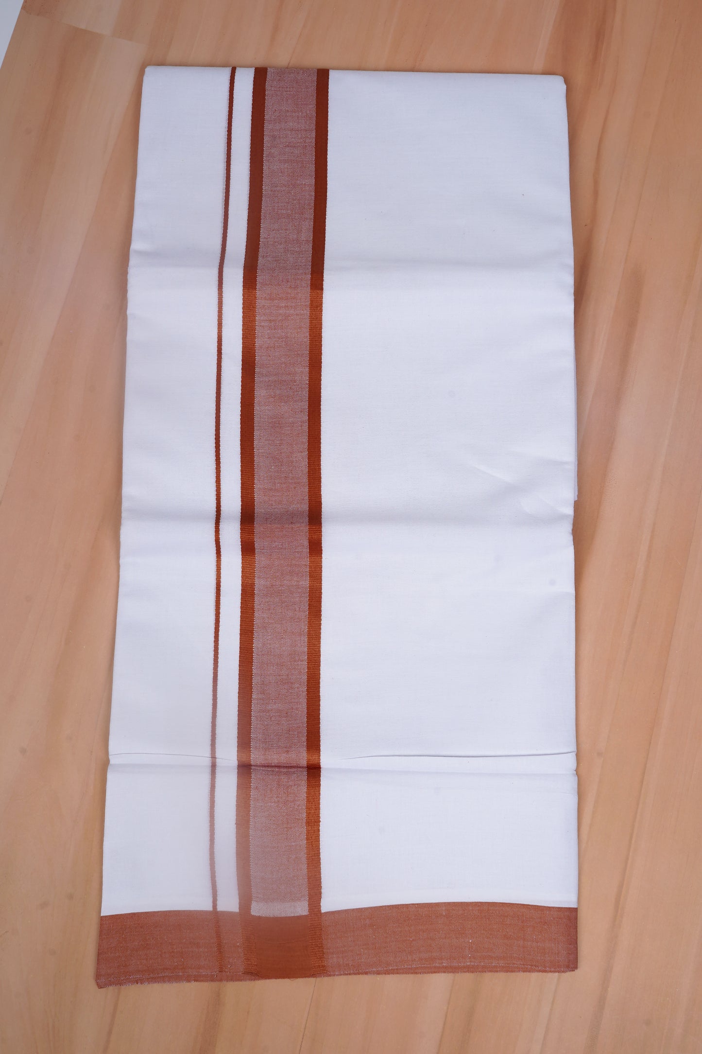 FCD-615 W/D DHOTI 3.80 MTR - Brown