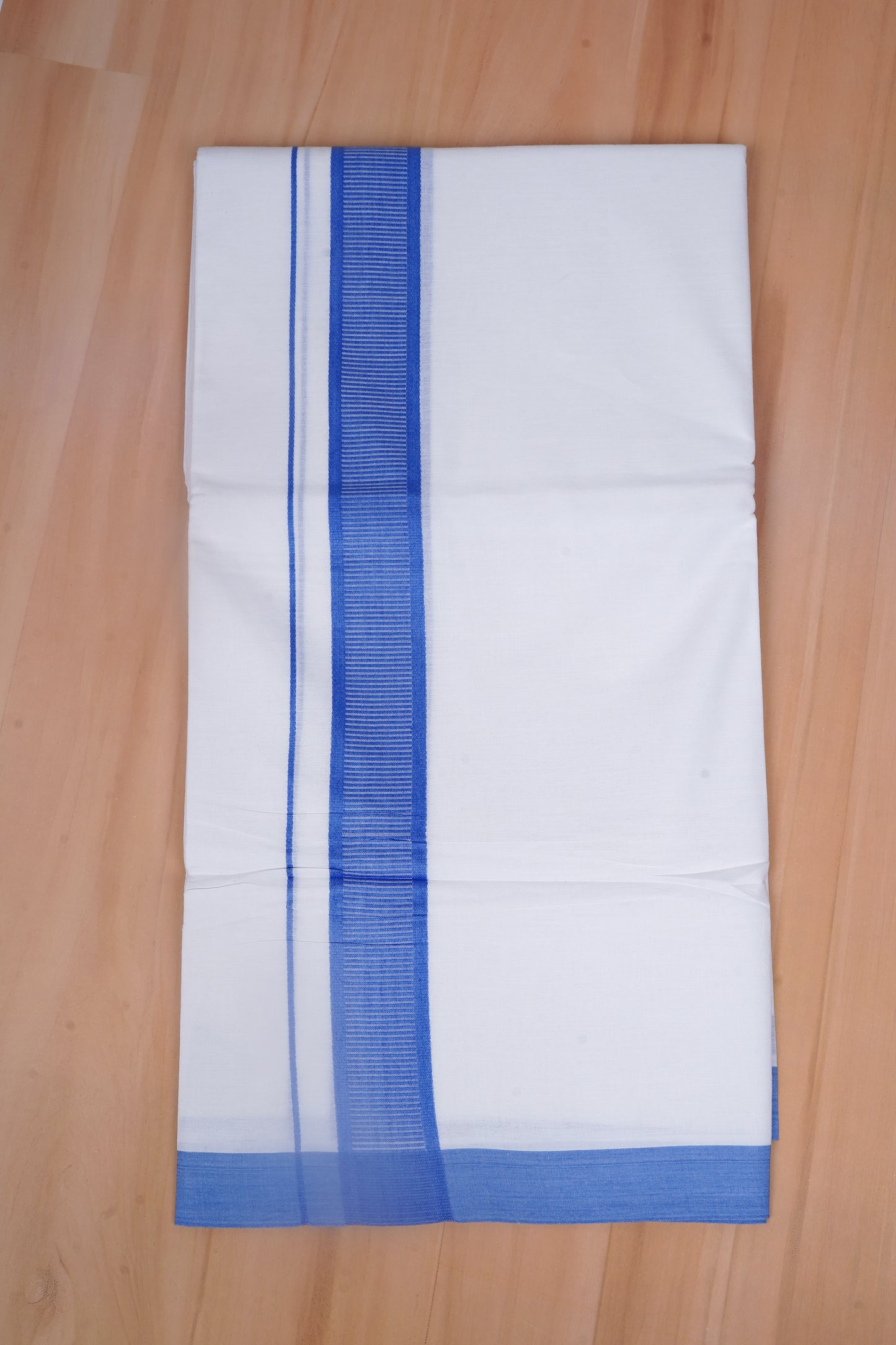 FCD-601 W/D DHOTI 3.80 MTR - Blue