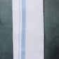 FCD-574 W/D DHOTHIE 3.80 MTR-LIGHT BLUE