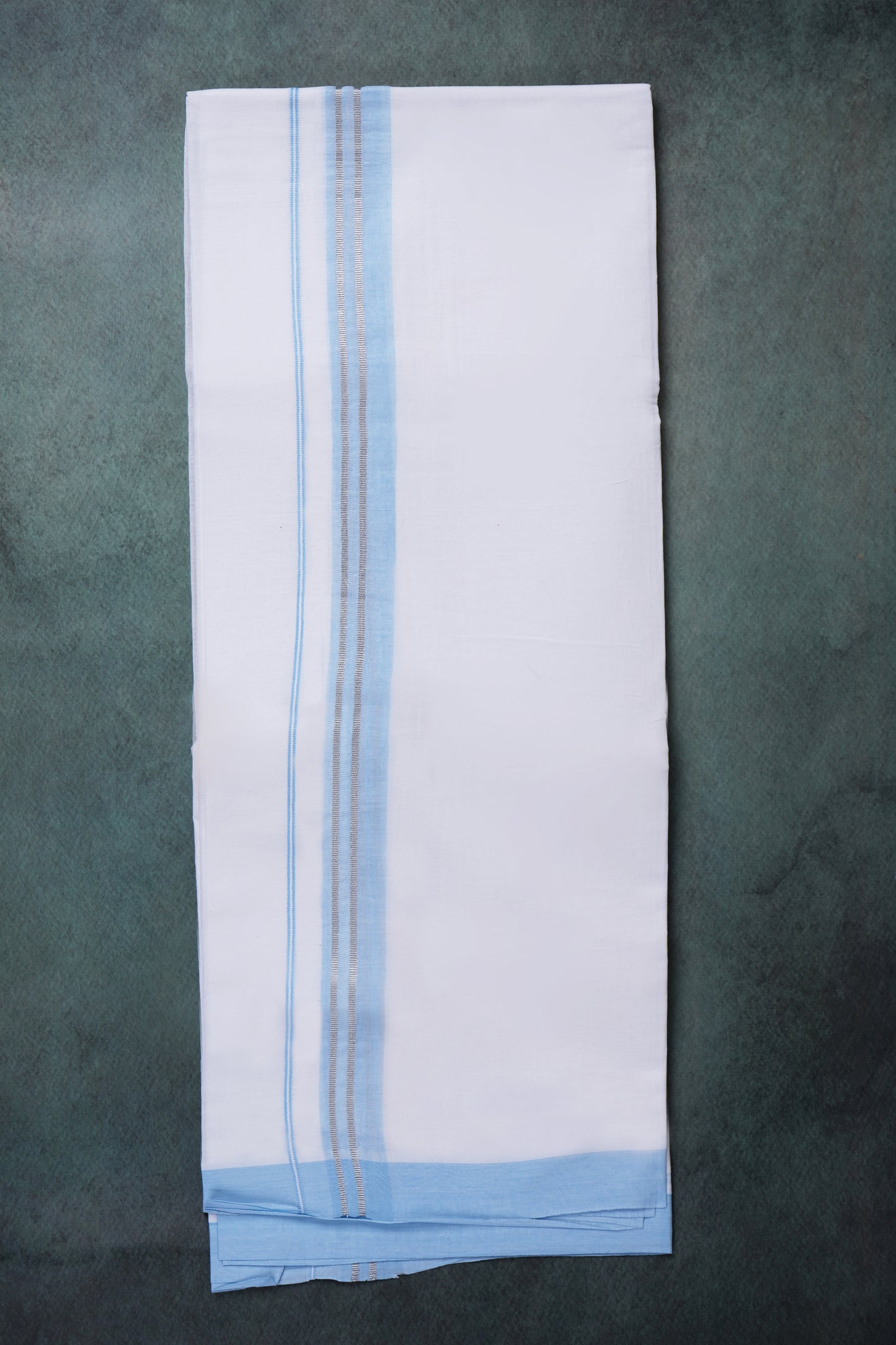 FCD-574 W/D DHOTHIE 3.80 MTR-LIGHT BLUE