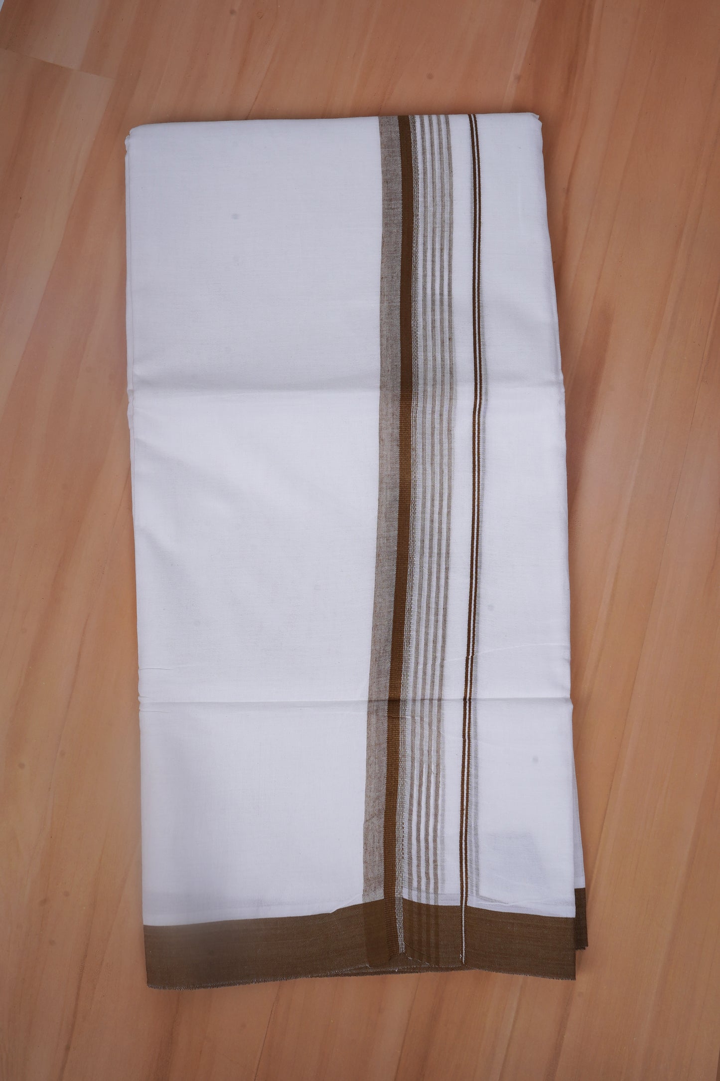 FCD-587 W/D DHOTI 3.80 MTR - Brown
