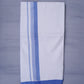 KERALOOM FINISH COTTON 327 W/D DHOTI 3.80 MTR - Blue