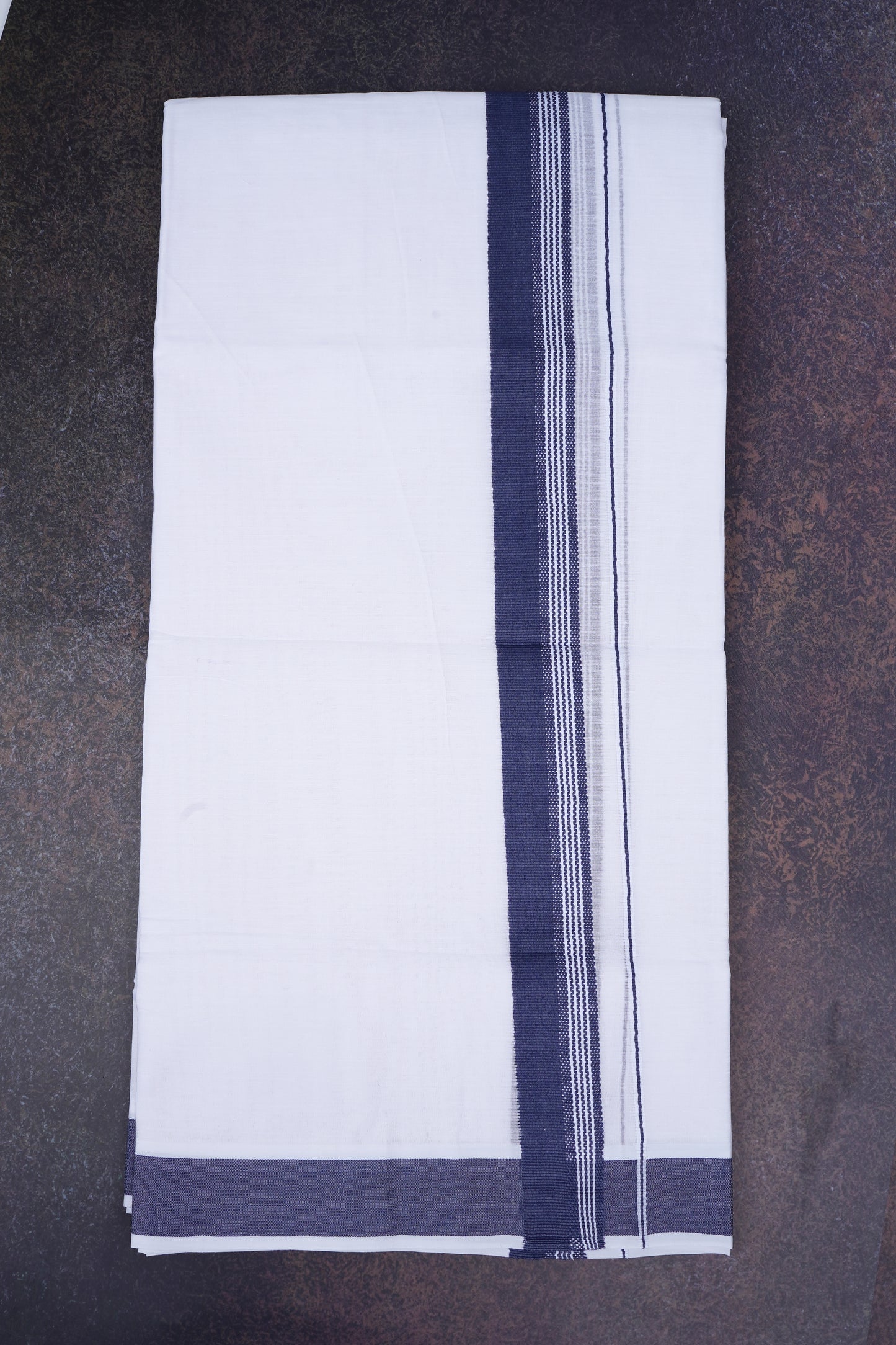 FCD-362 W/D DHOTI 3.80 MTR-Blue