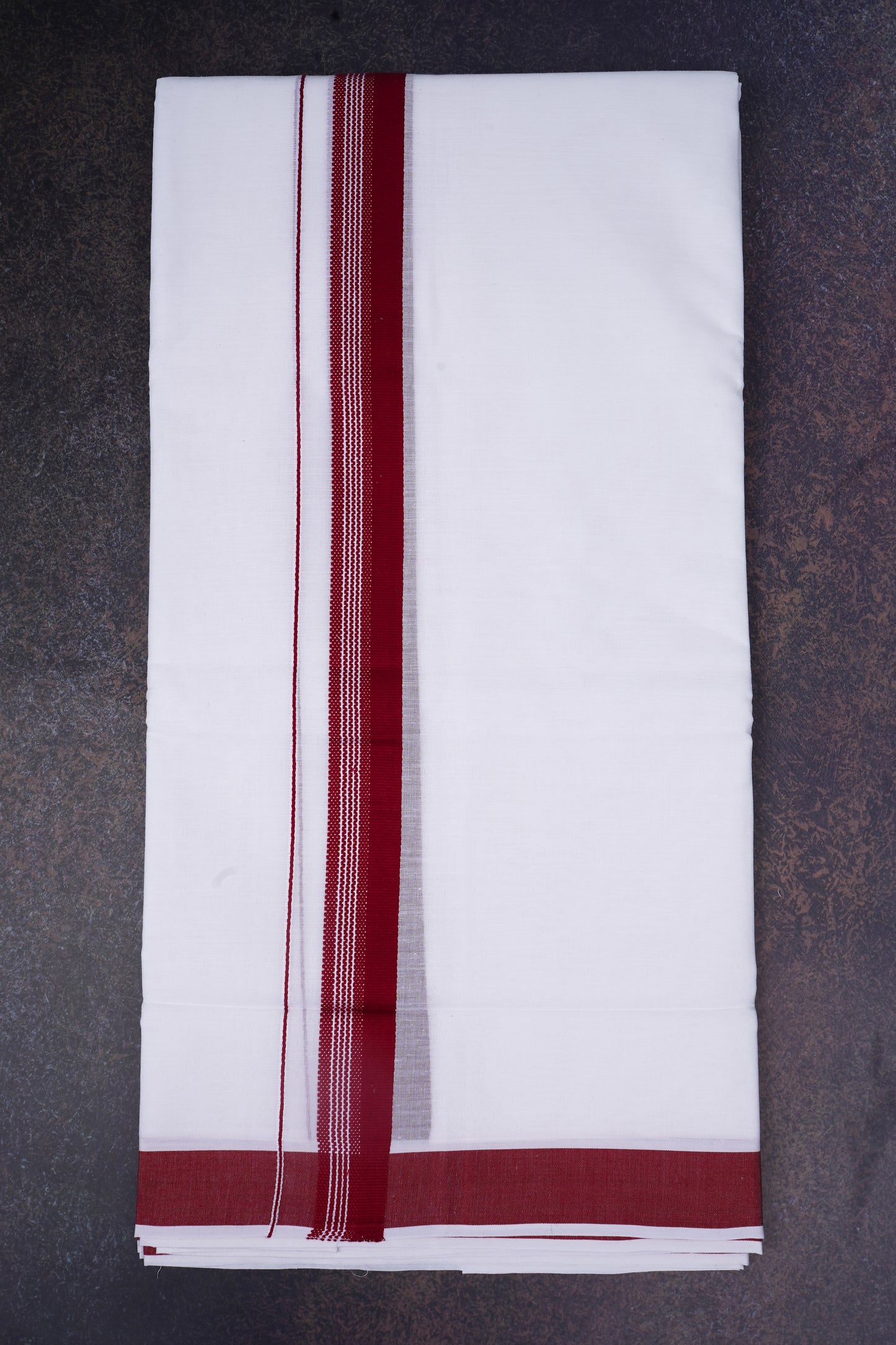 FCD-362 W/D DHOTI 3.80 MTR-Maroon