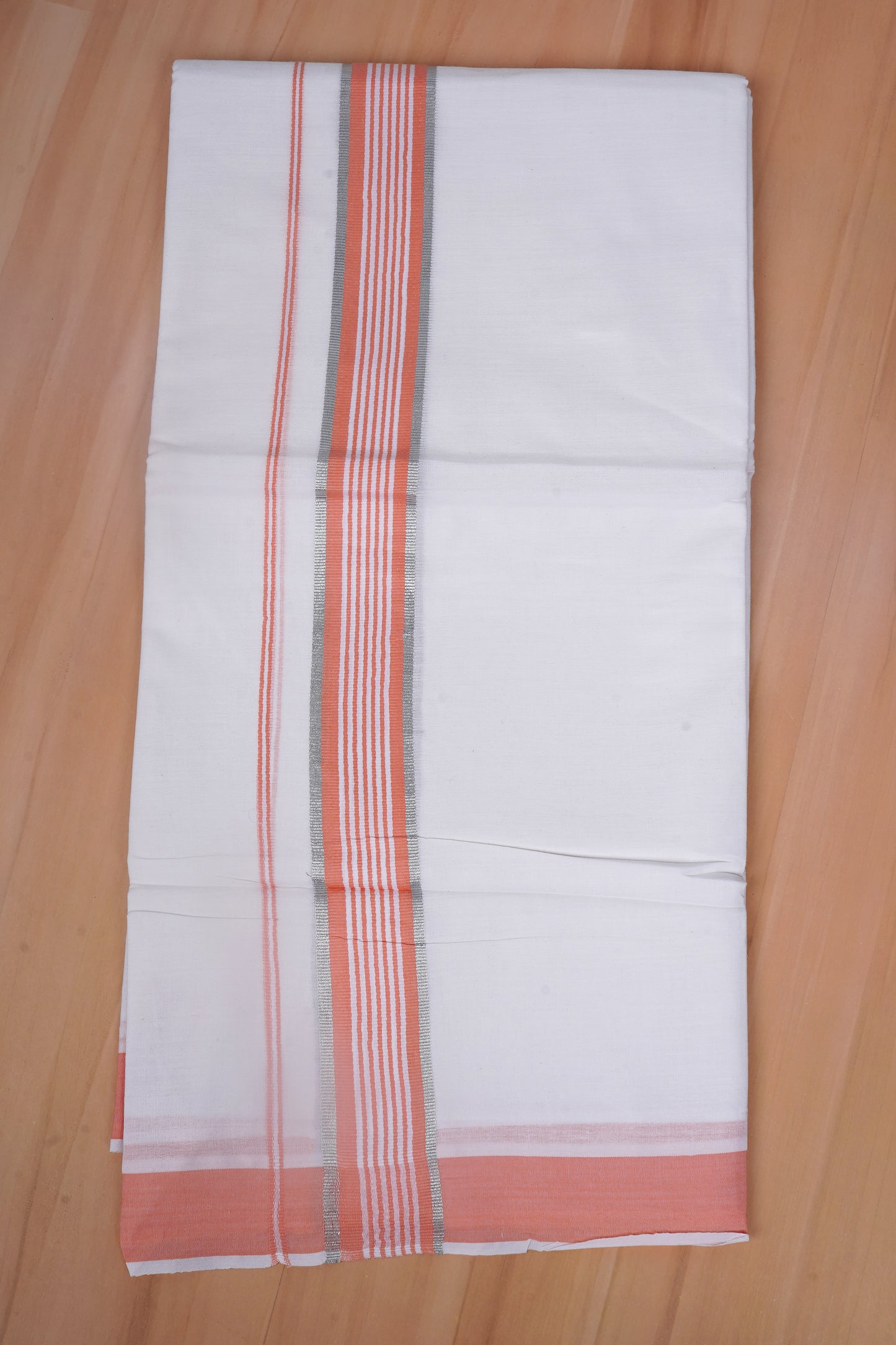 FCD-589 W/D DHOTI 3.80 MTR - Orange