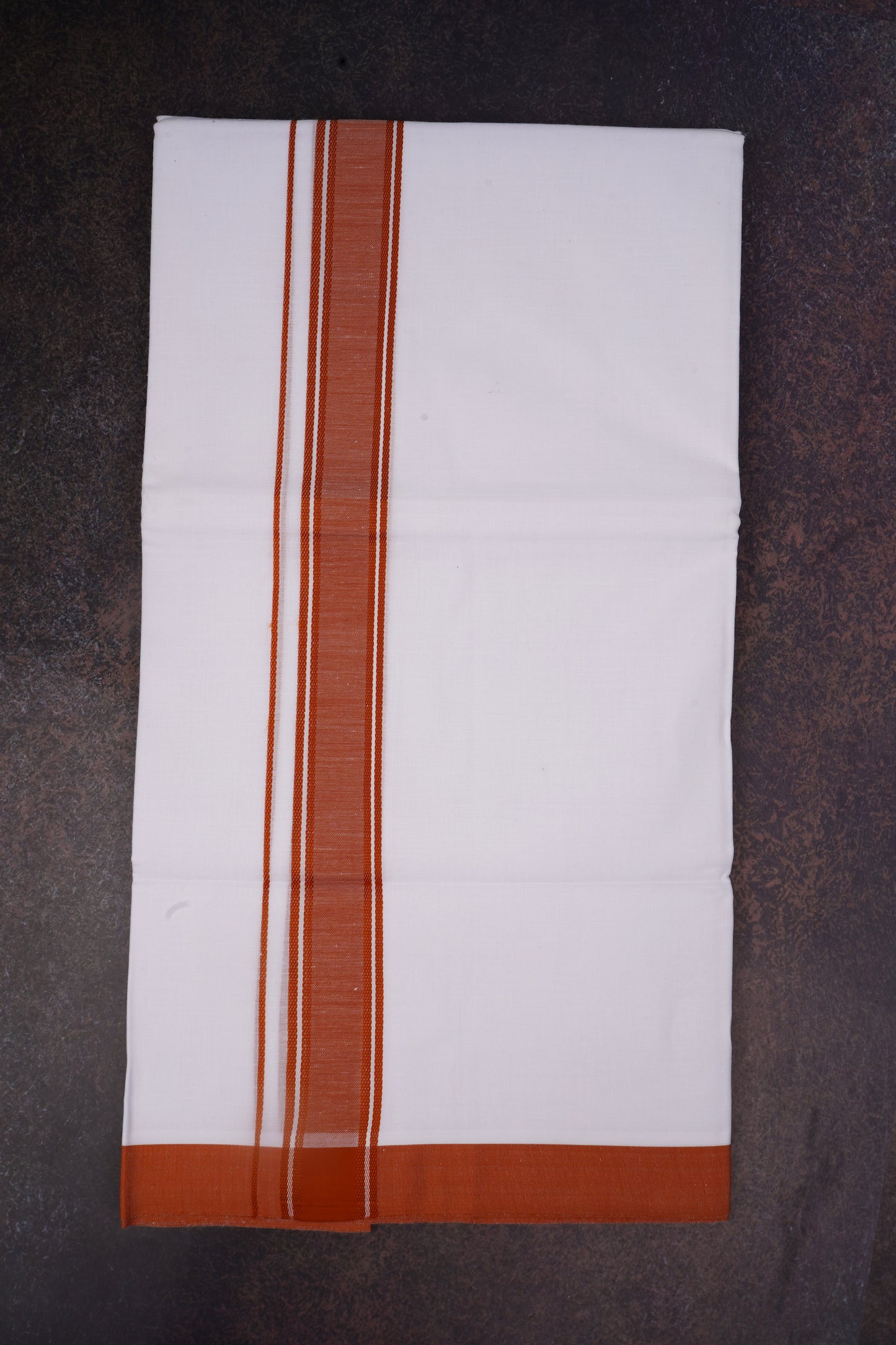 FD-116 W/D DHOTI 3.80 MTR-Brown