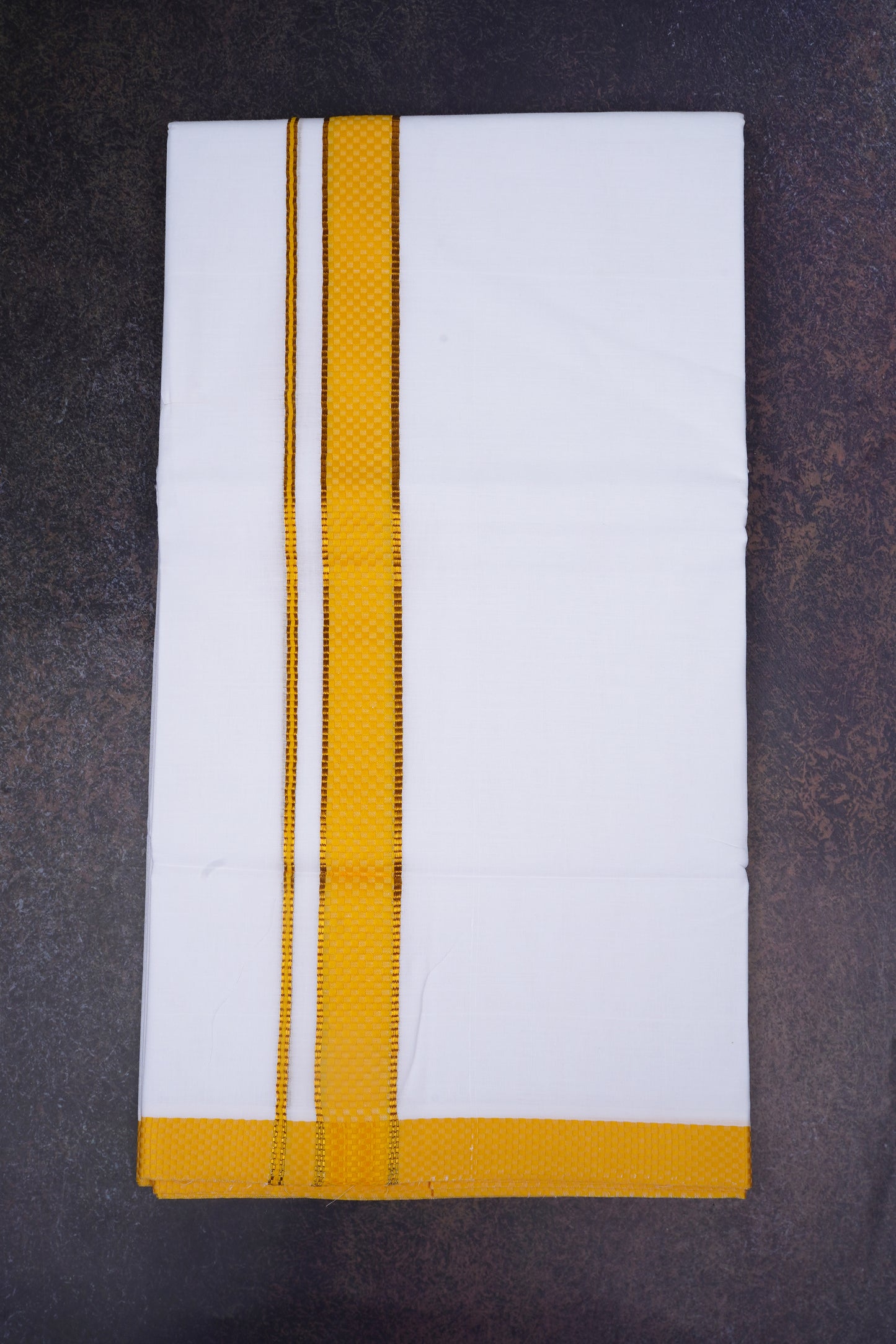 FD-200 W/D DHOTI 3.80 MTR-Yellow
