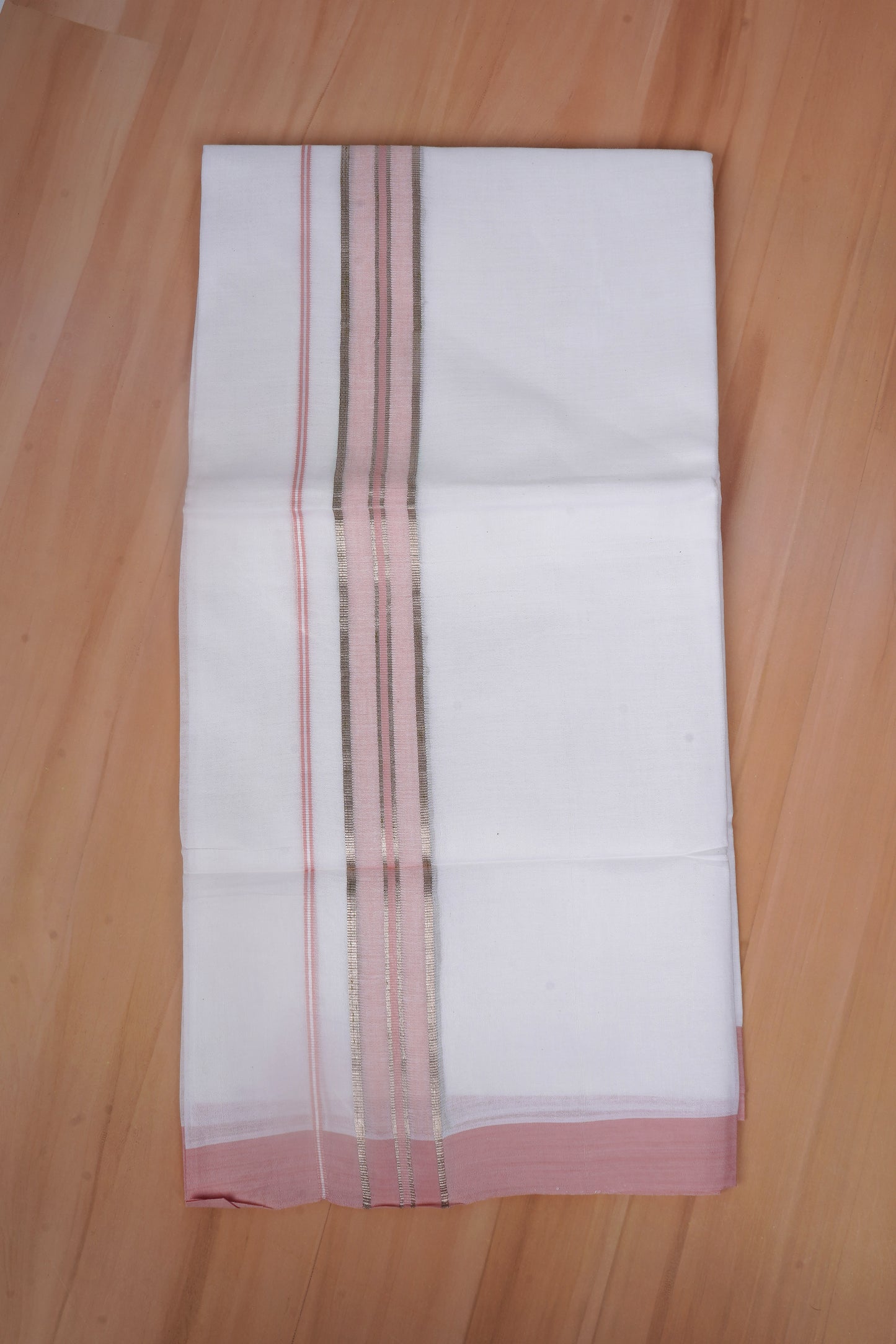 FCD-477 W/D DHOTI 3.80 MTR - Light Pink