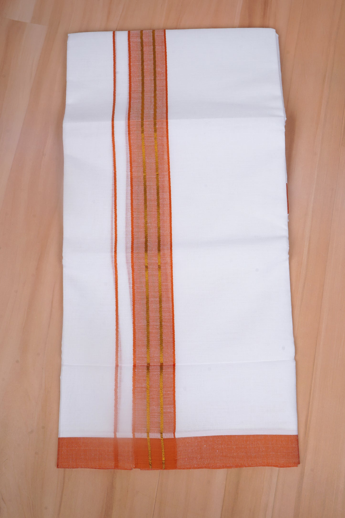 FCD-530 W/D DHOTI 3.80 MTR-Orange