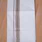 FCD-477 W/D DHOTI 3.80 MTR - Light Brown