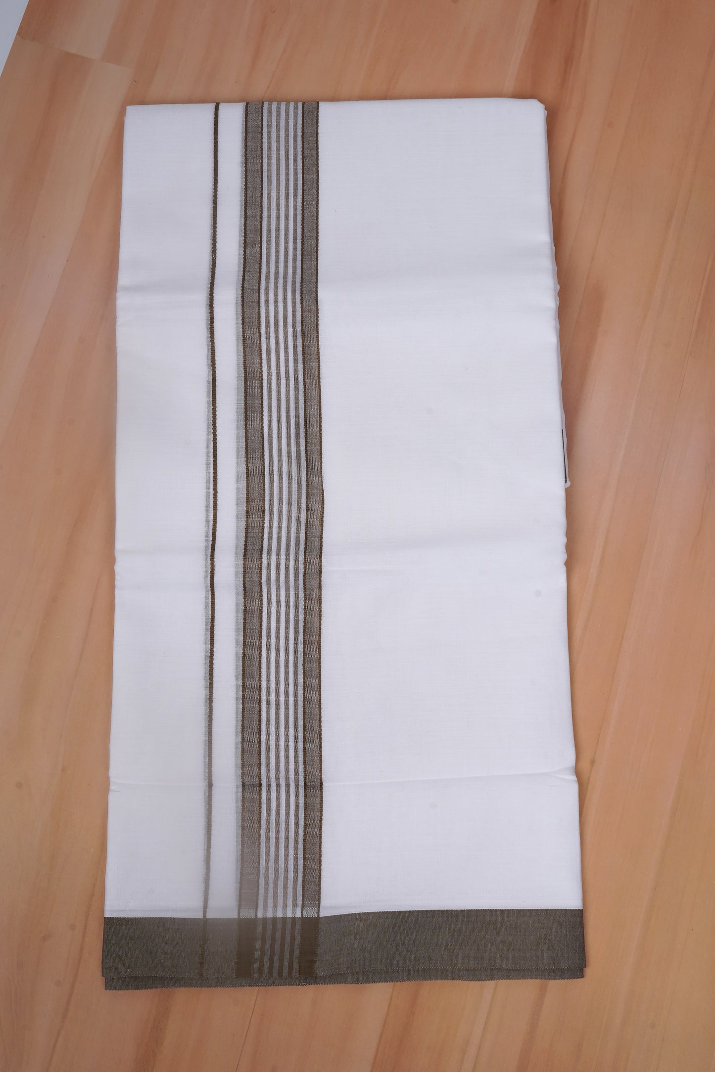 FCD-529 W/D DHOTI 3.80 MTR-Light Brown