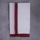 KERALOOM FINISH COTTON 326 W/D DHOTI 3.80 MTR - Dark maroon
