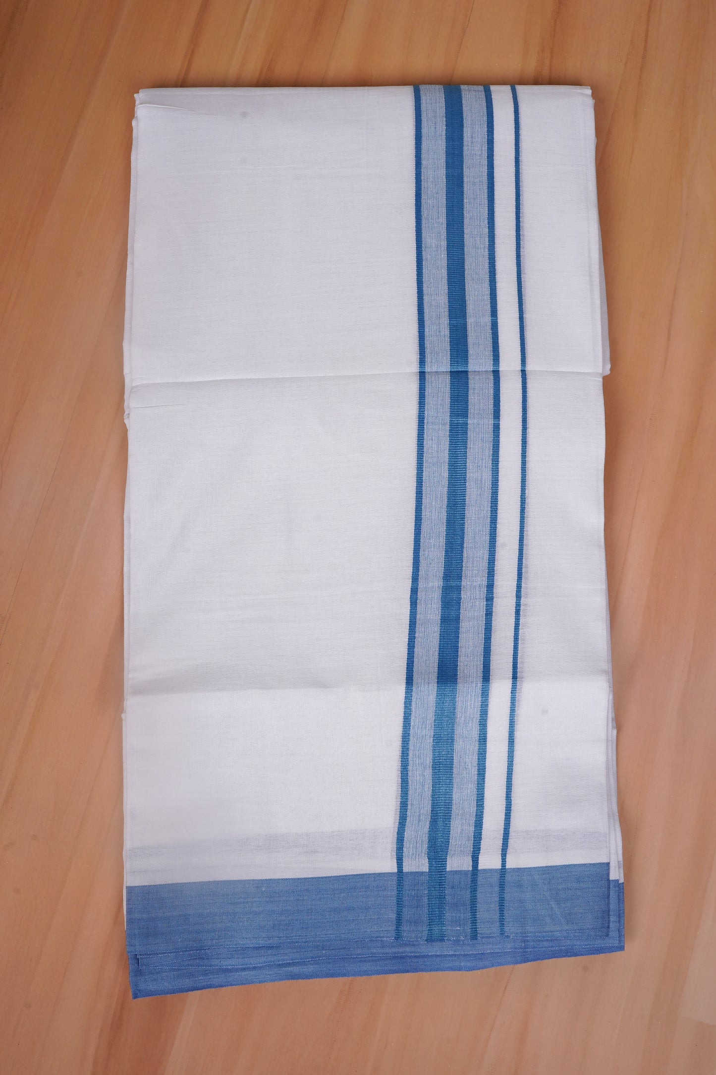 FCD-569 W/D DHOTI 3.80 MTR - Blue