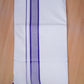 FCD-568 W/D DHOTI 3.80 MTR - Purple
