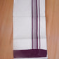 FCD-584 W/D DHOTI 3.80 MTR - Purple