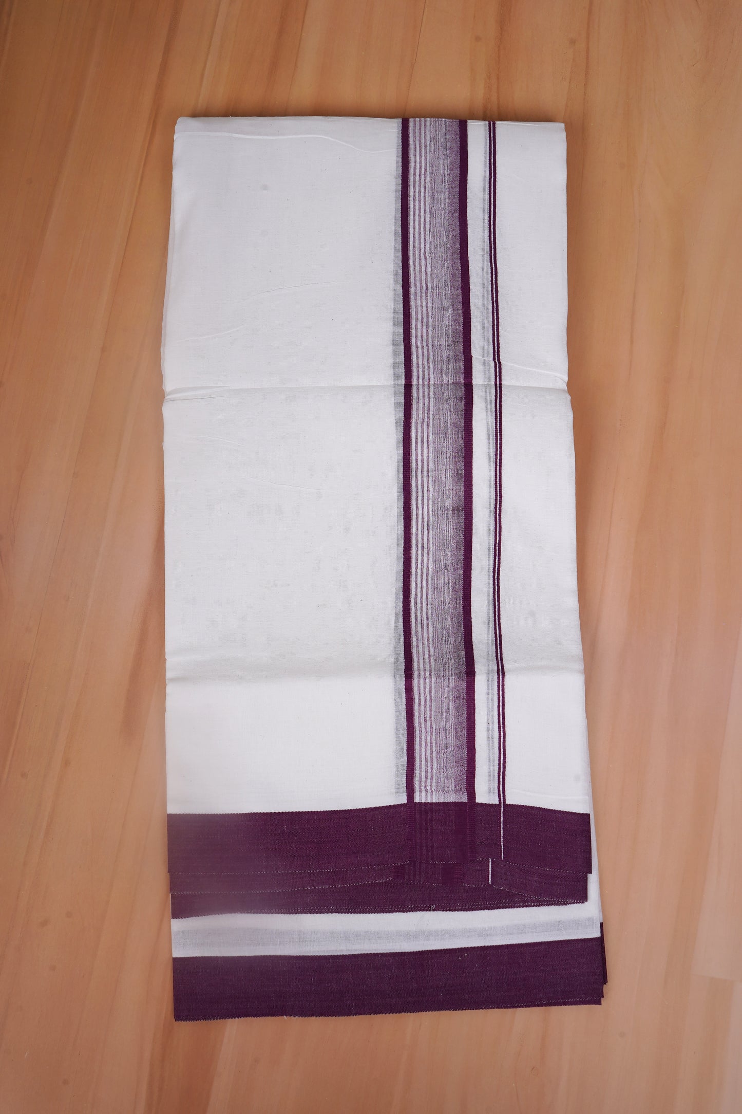 FCD-584 W/D DHOTI 3.80 MTR - Purple