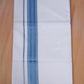 FCD-603 W/D DHOTI 3.80 MTR - Sky Blue