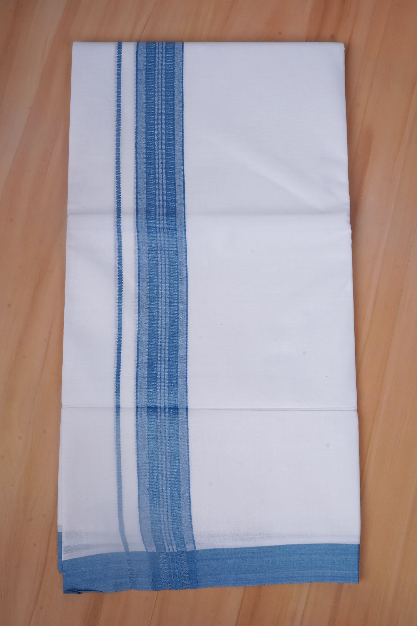 FCD-603 W/D DHOTI 3.80 MTR - Sky Blue