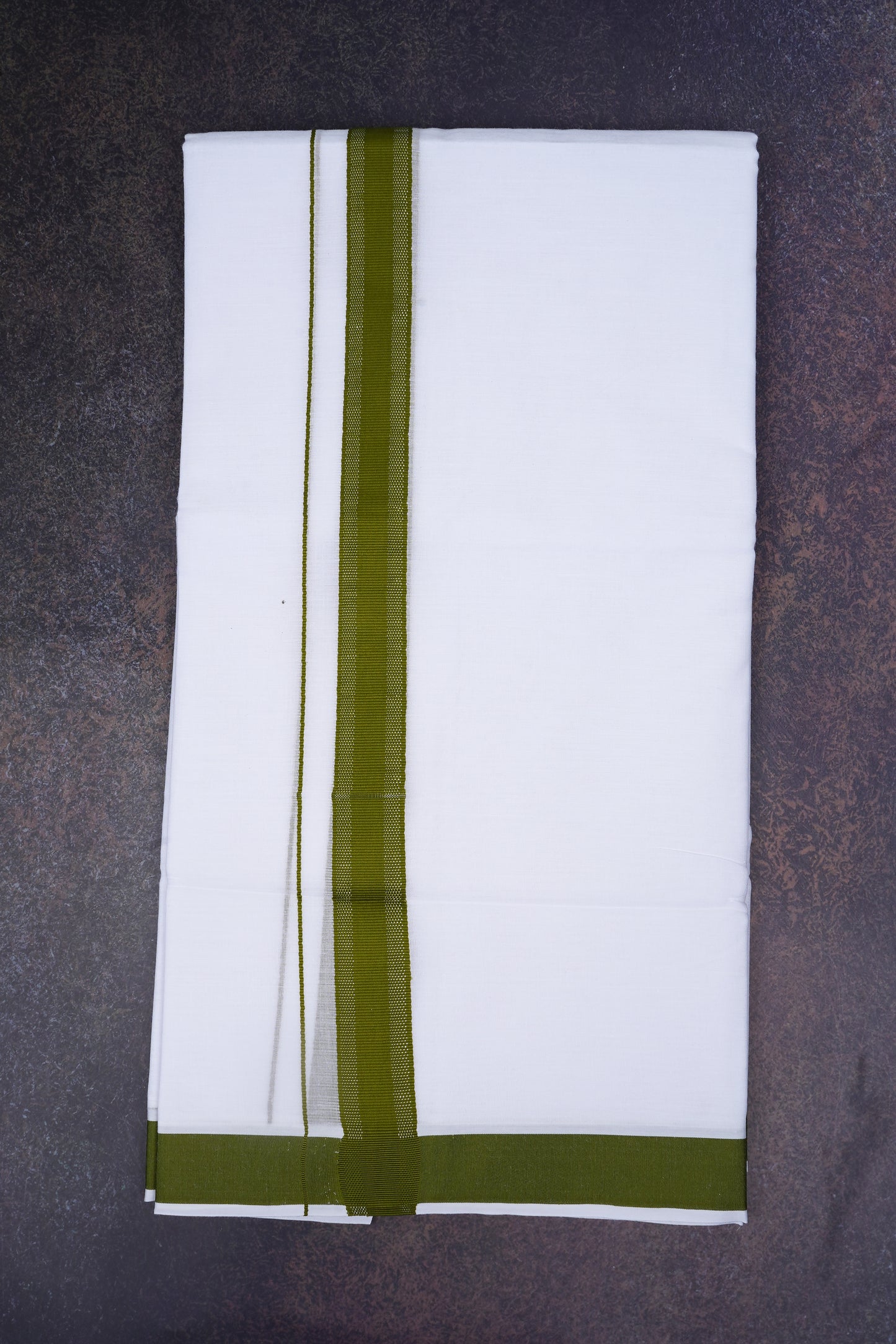 FD-177 W/D DHOTI 3.80 MTR-Dark Green