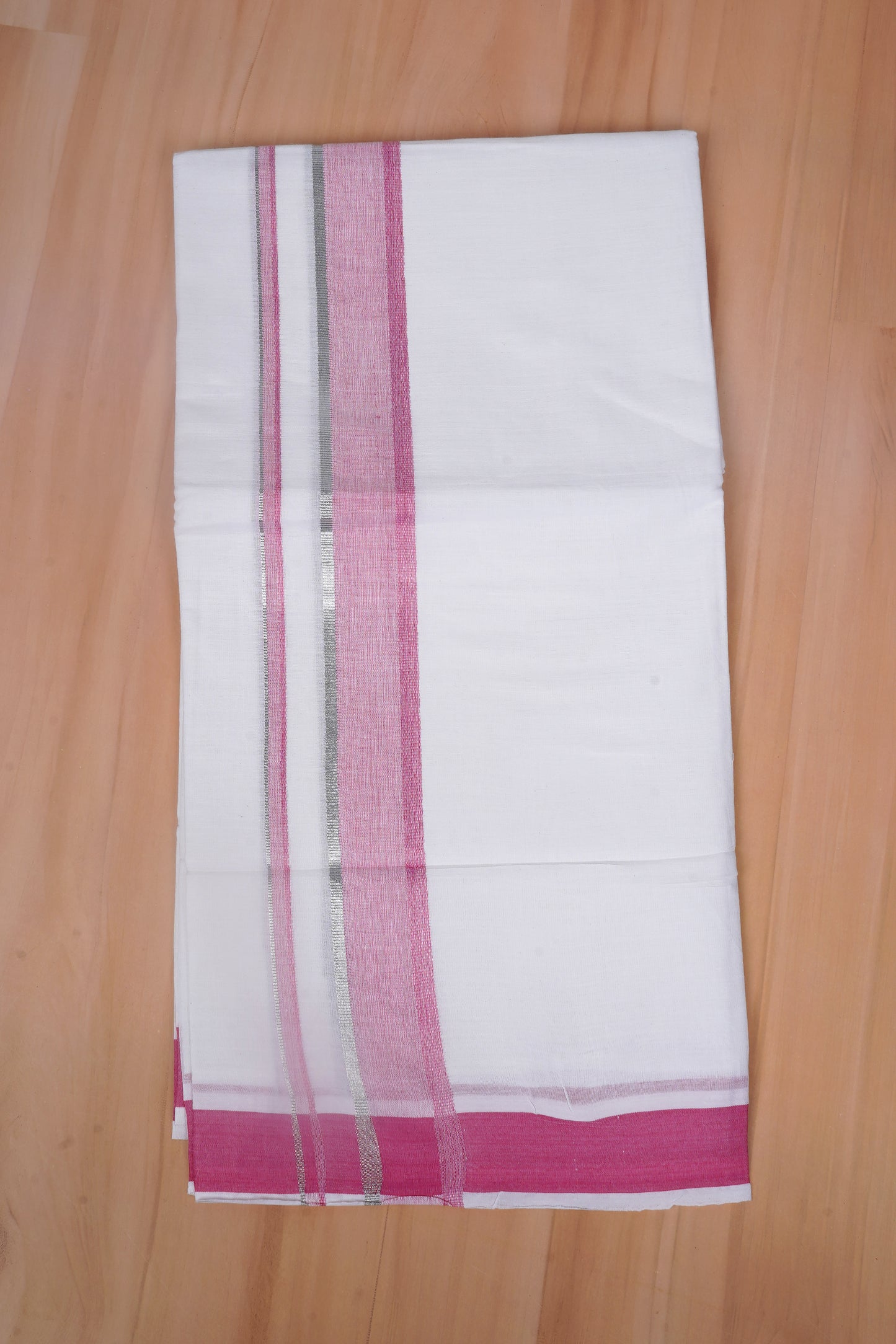 FCD-403 W/D DHOTI 3.80 MTR - Pink