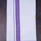 FD-91 W/D DHOTI 3.80 MTR-Purple