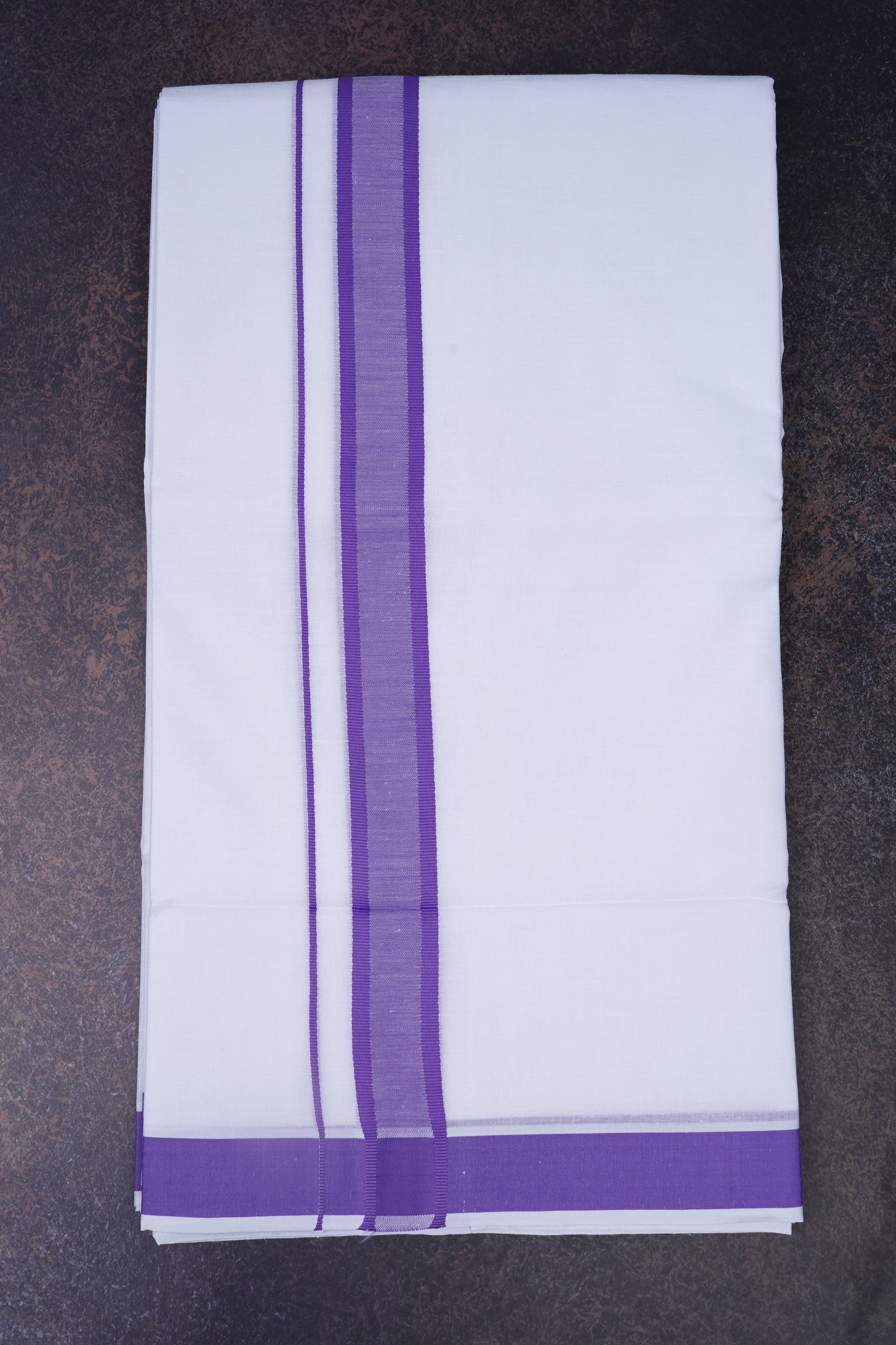 FD-91 W/D DHOTI 3.80 MTR-Purple