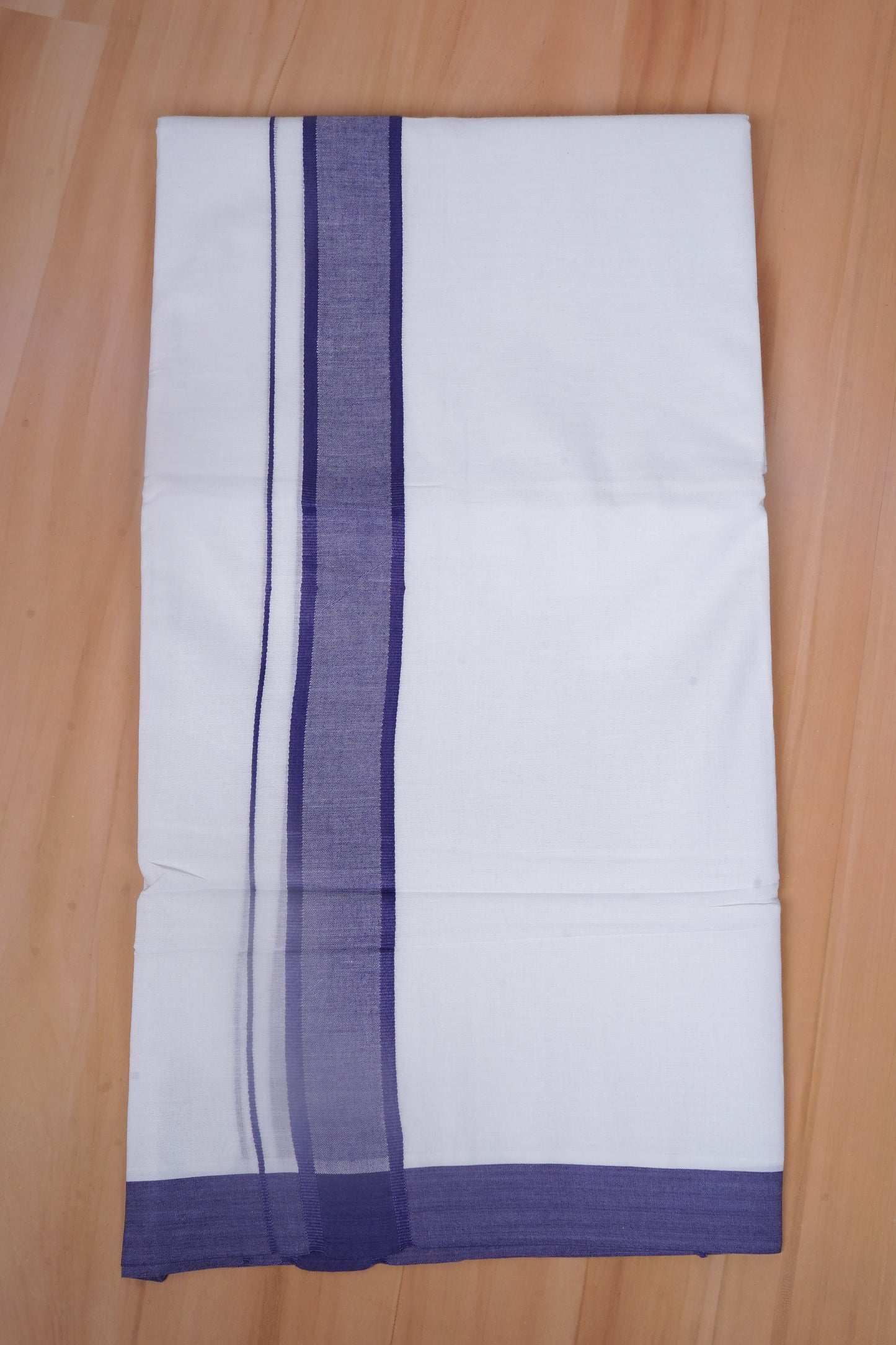 FCD-597 W/D DHOTI 3.80 MTR - Blue