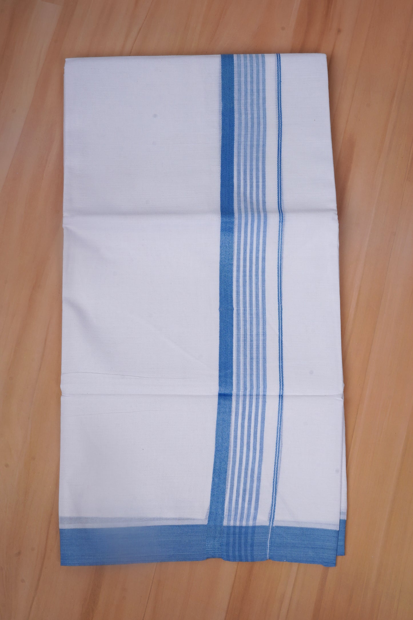 FCD-575 W/D DHOTI 3.80 MTR - Sky Blue