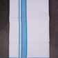 FD-108 W/D DHOTI 3.70 MTR-Blue