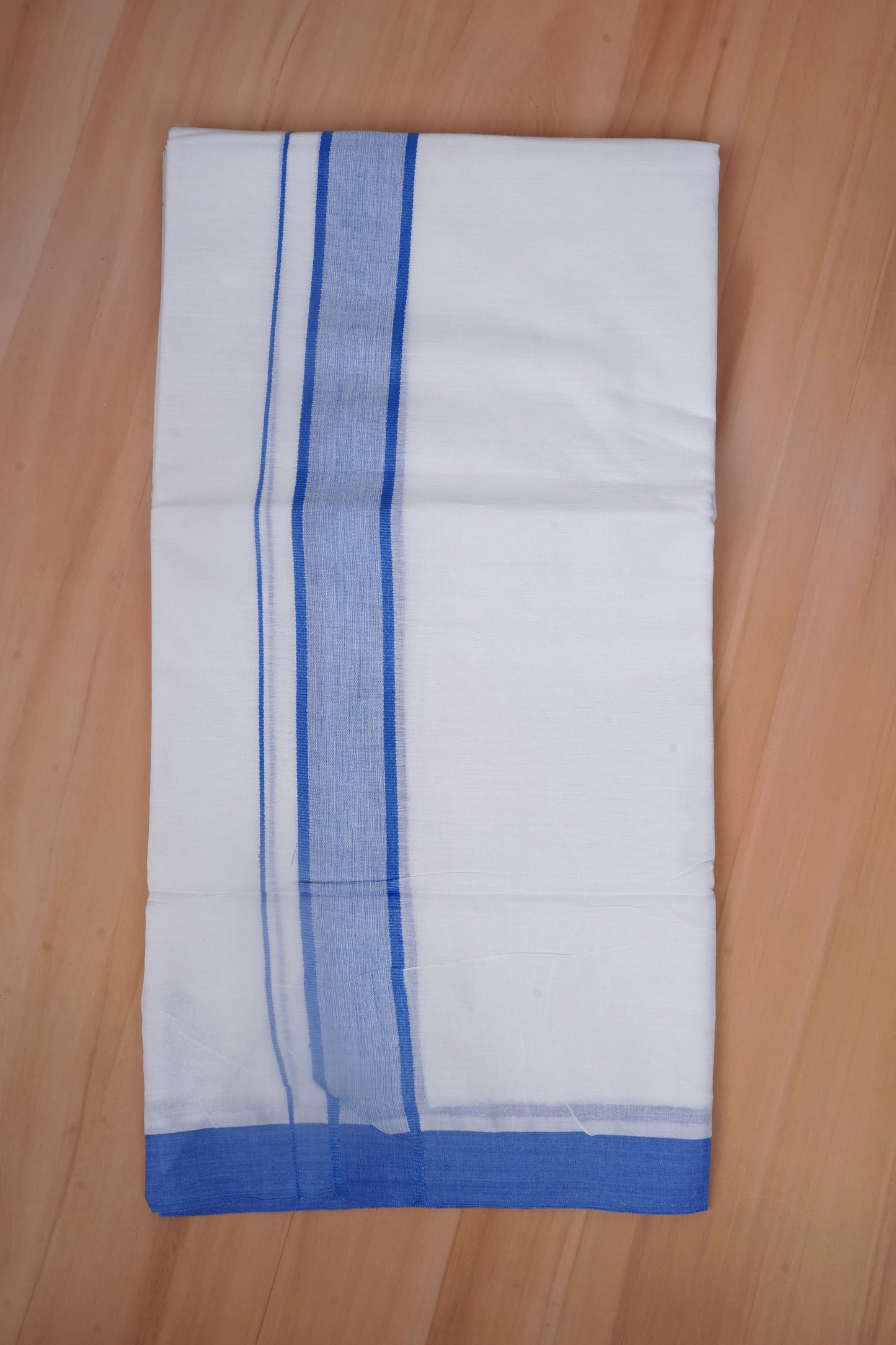 FCD-568 W/D DHOTI 3.80 MTR - Blue