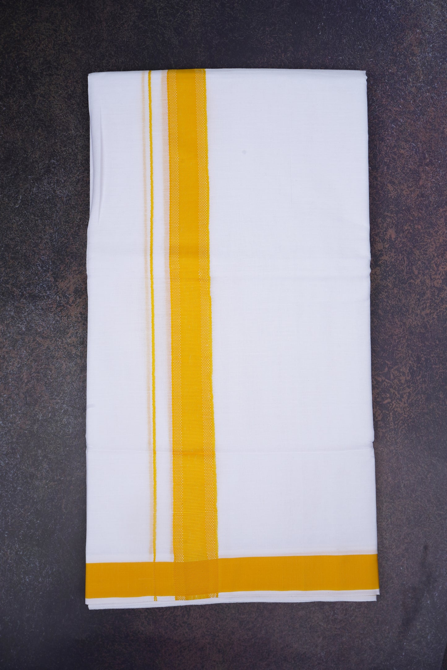 FD-177 W/D DHOTI 3.80 MTR-Yellow