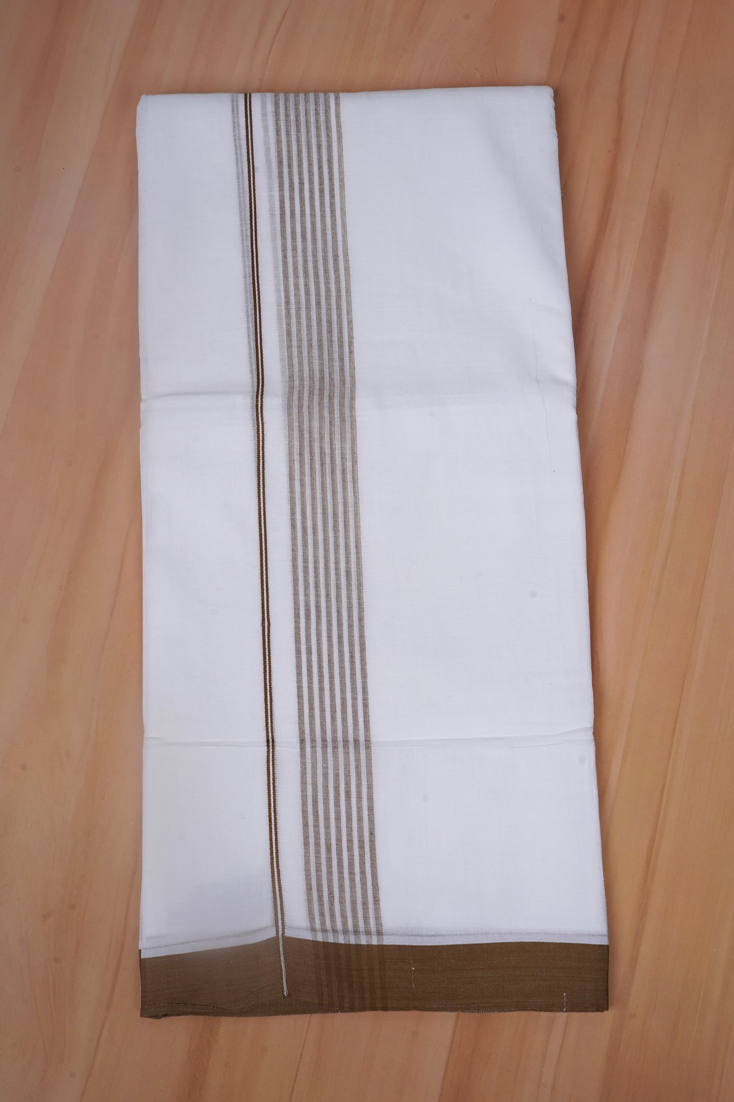 FCD-512 W/D DHOTI 3.80 MTR - Brown