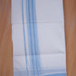 FCD-567 W/D DHOTI 3.80 MTR - Sky Blue