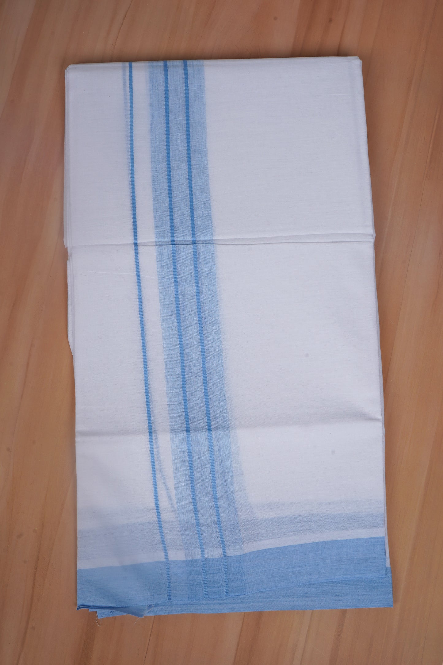 FCD-567 W/D DHOTI 3.80 MTR - Sky Blue