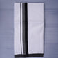 KERALOOM FINISH COTTON 332 W/D DHOTI 3.80 MTR - Black
