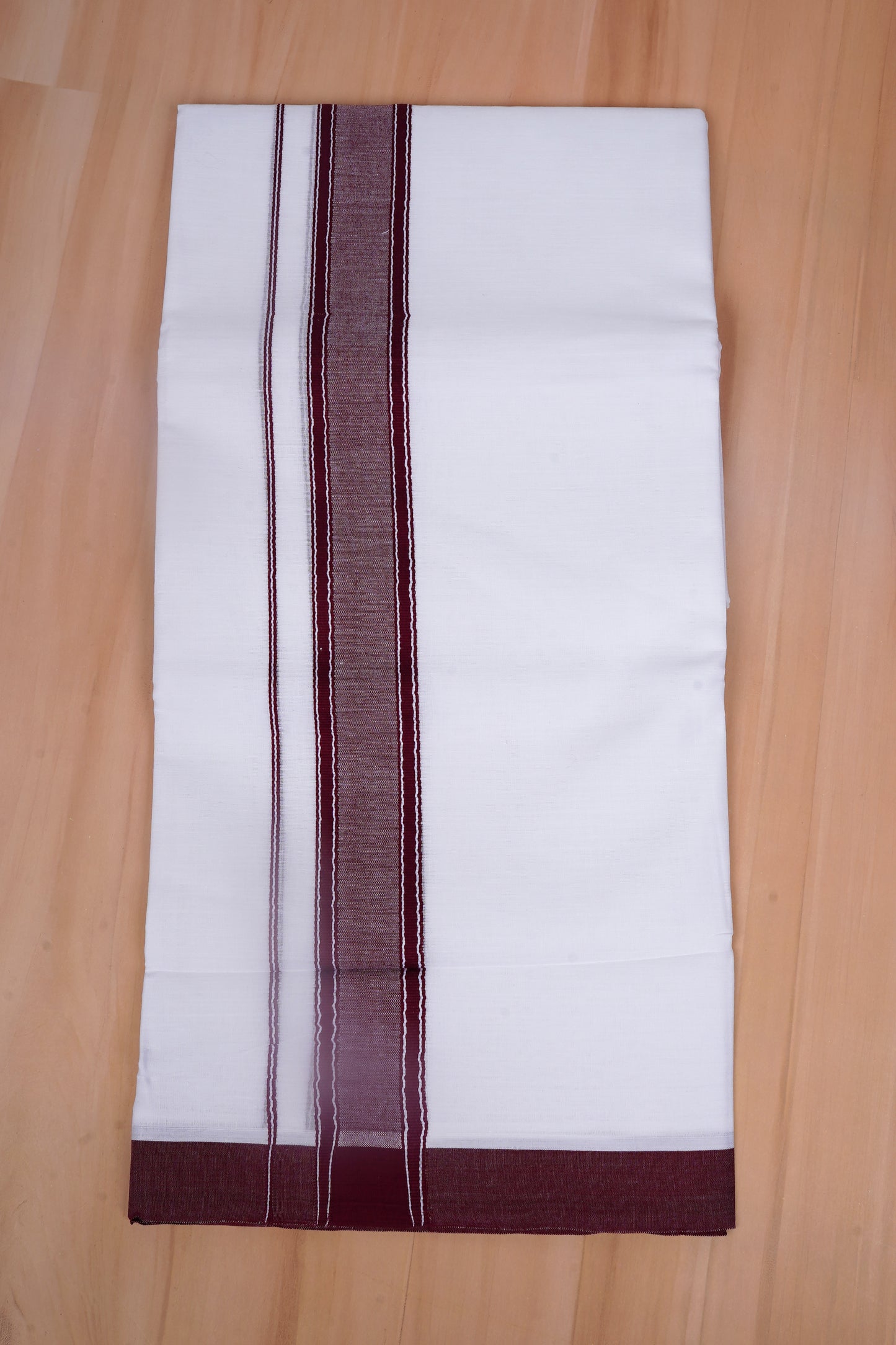FCD-527 W/D DHOTI 3.80 MTR-Dark Violet