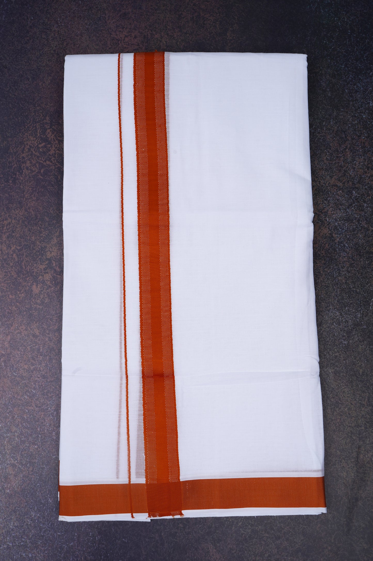 FD-177 W/D DHOTI 3.80 MTR-Brown
