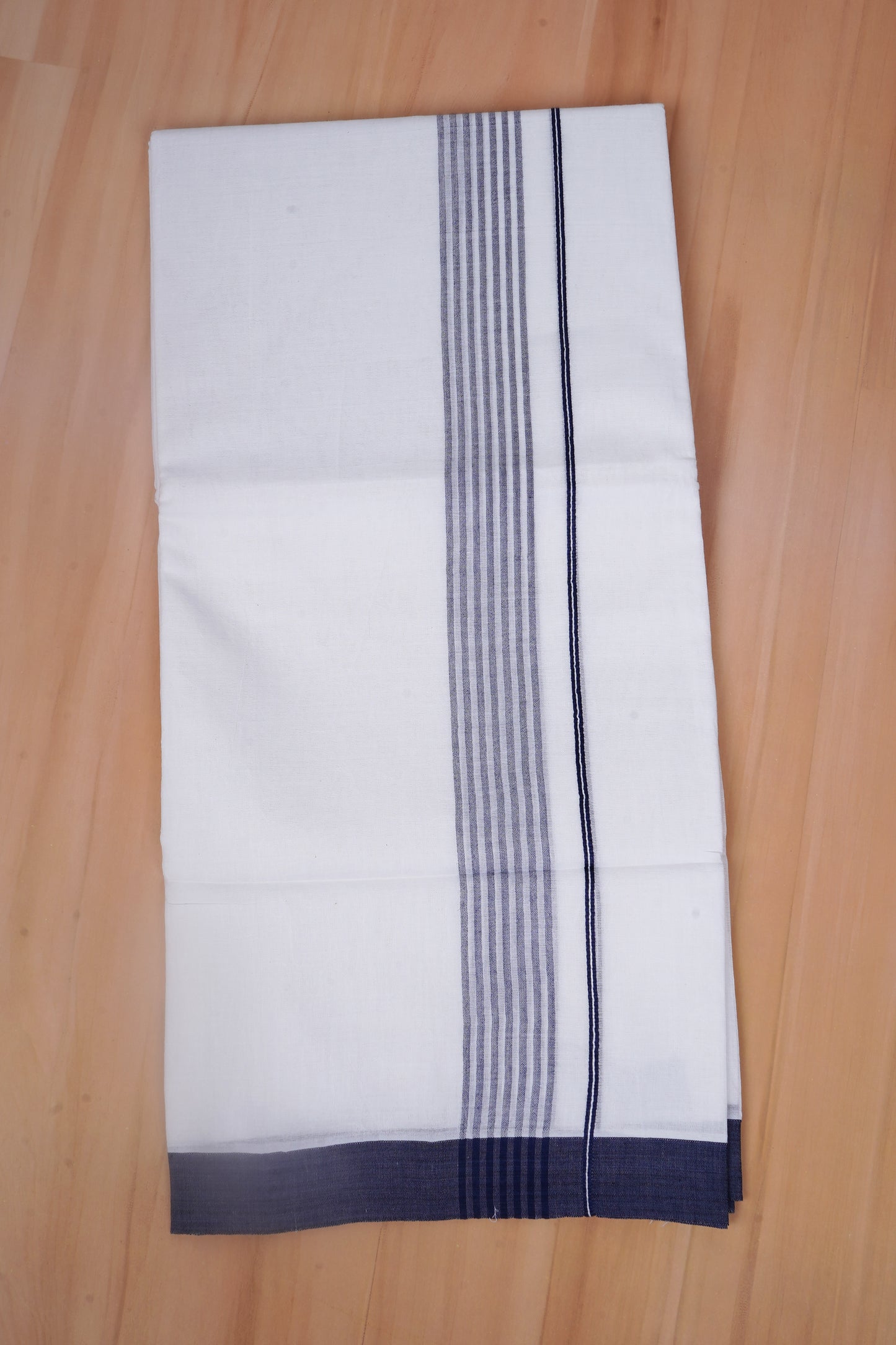 FCD-512 W/D DHOTI 3.80 MTR - Dark Blue