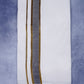 Feather Finish Cotton 2929 W/D Dhothie 3.80 MTR - Dark Black