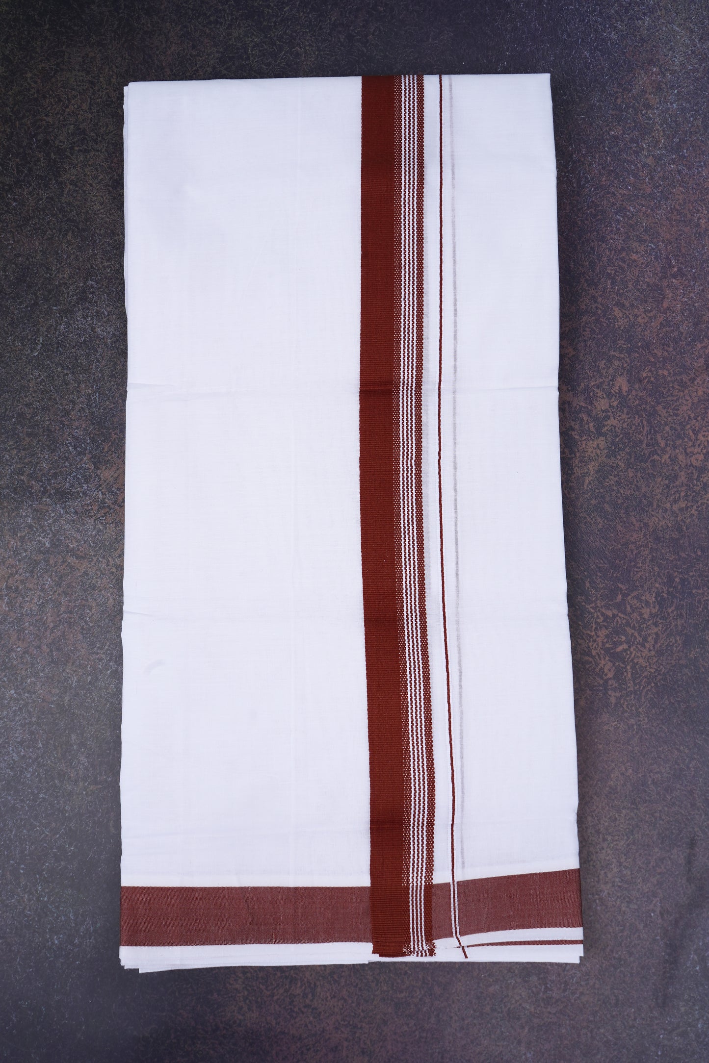 FCD-362 W/D DHOTI 3.80 MTR-Maroon