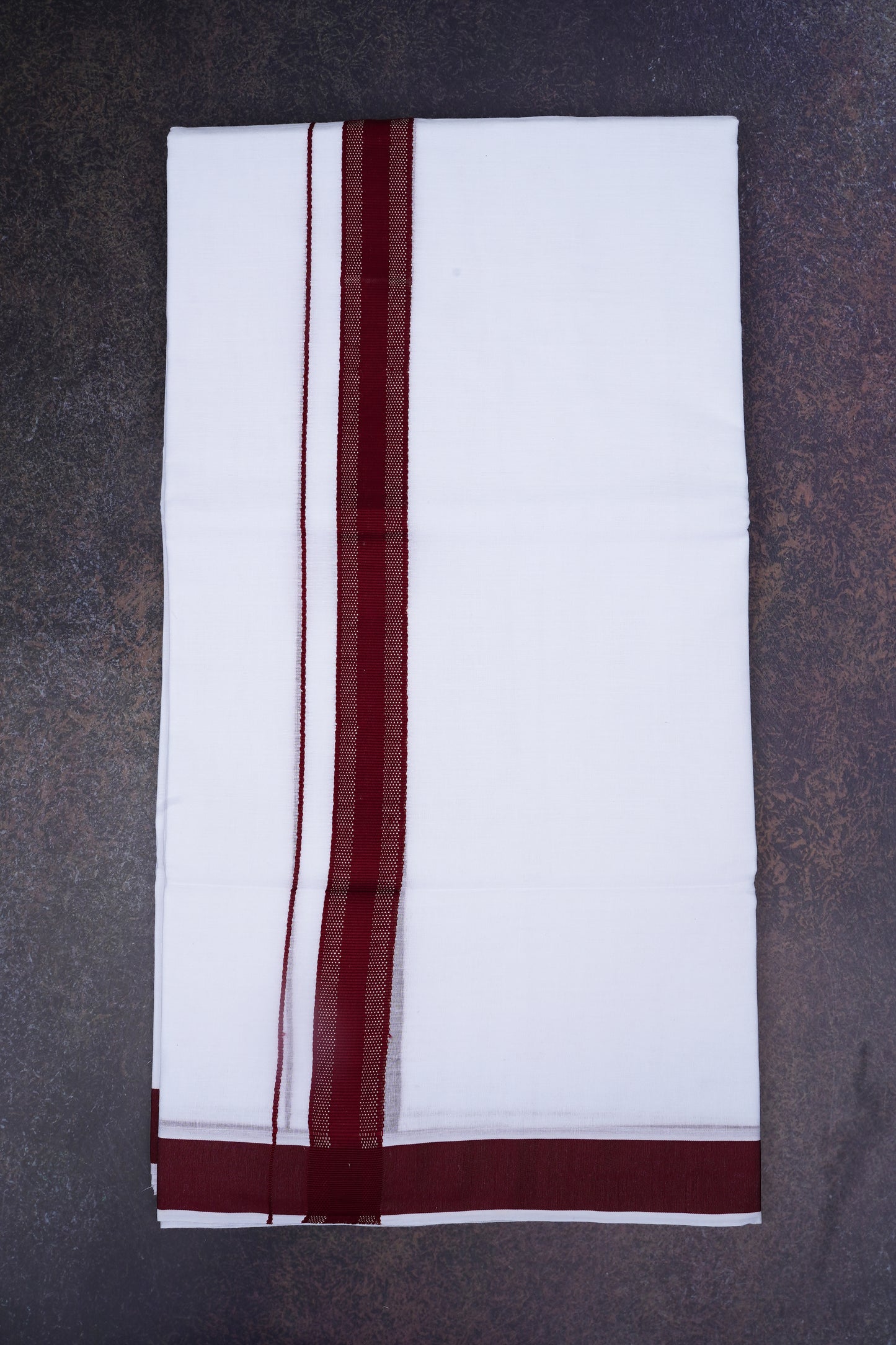 FD-177 W/D DHOTI 3.80 MTR-Maroon