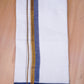 FCD-528 W/D DHOTI 3.80 MTR-Dark Blue