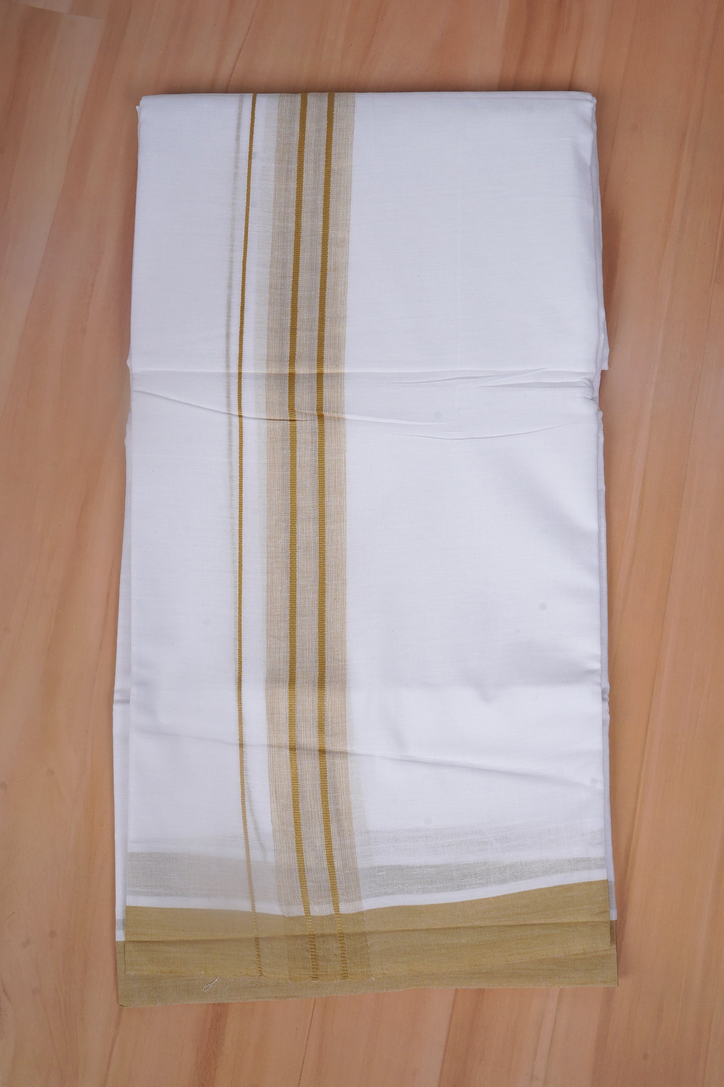 FCD-567 W/D DHOTI 3.80 MTR - Golden Yellow