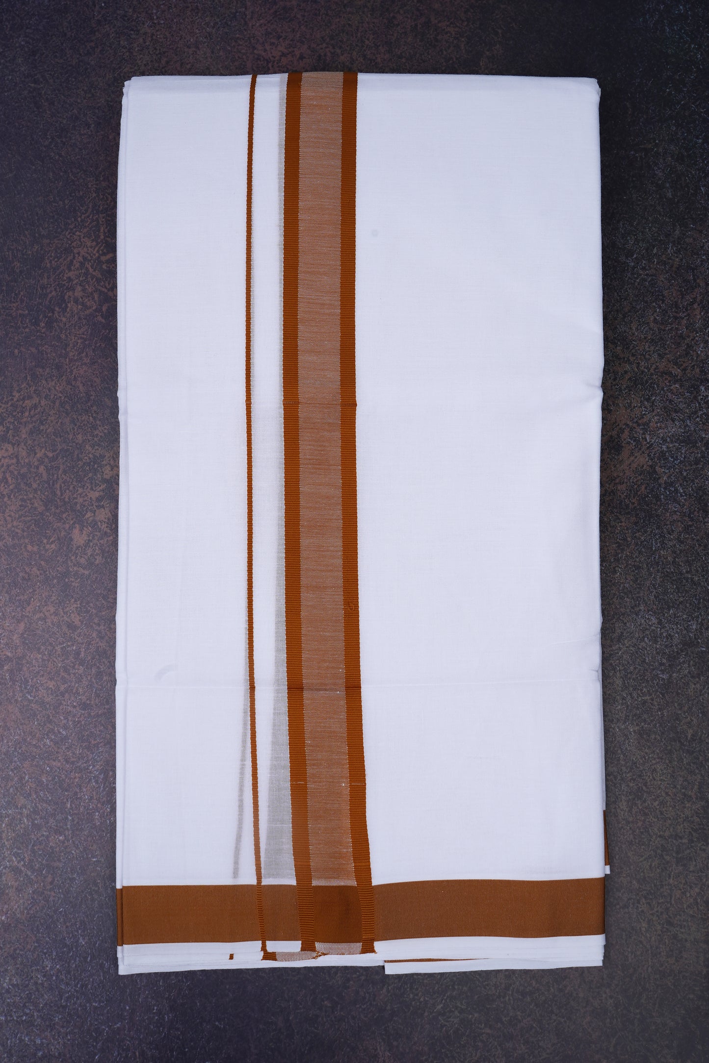 FD-91 W/D DHOTI 3.80 MTR-Brown